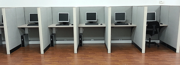 Wireless Call Center Cubicales